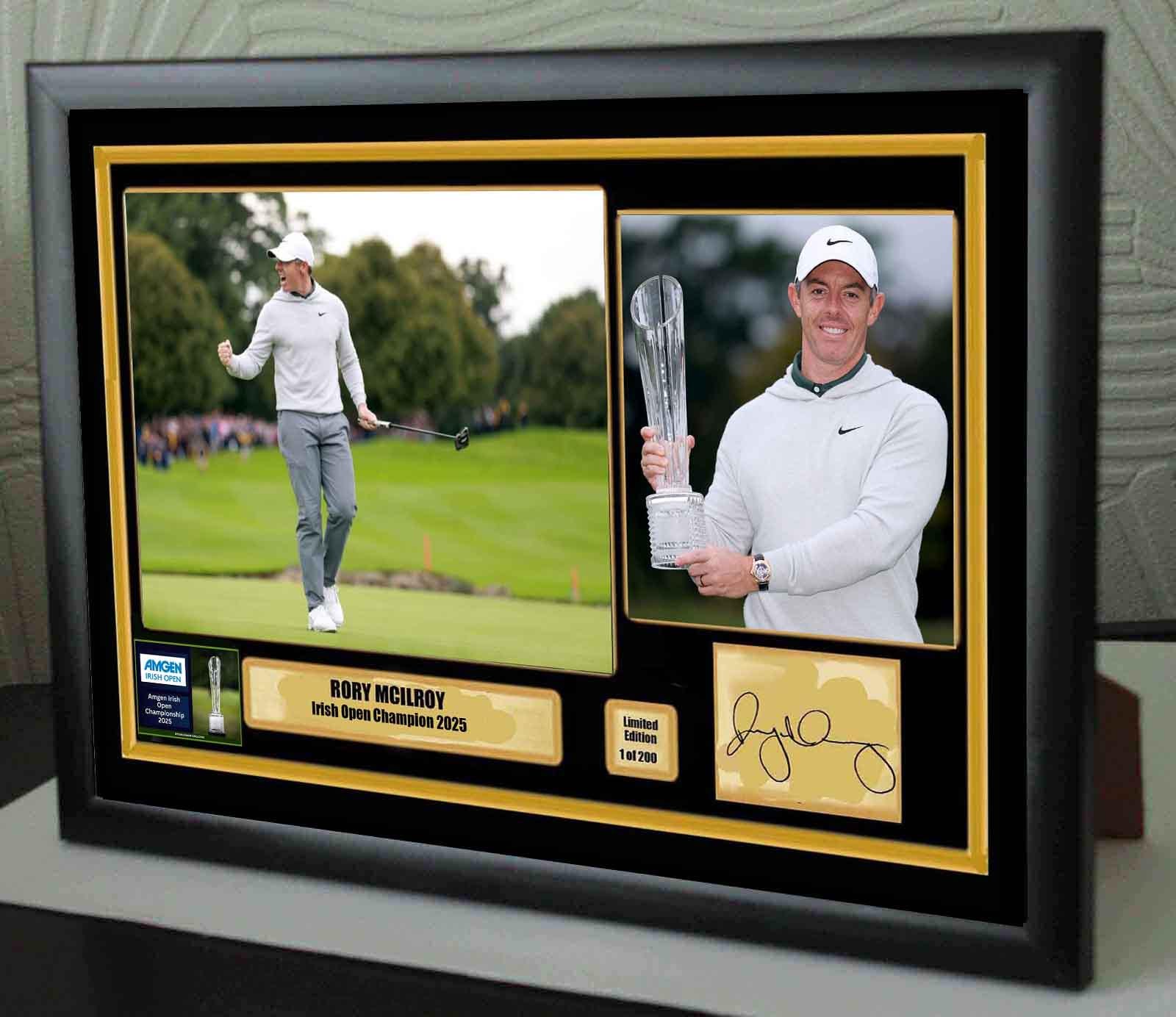 ロリーマキロイ選手直筆サインフォト Rory mcilroy signed - Etsy 日本