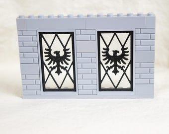 1x4x6 window brick insert Black Falcon Wolfpack Forestmen deer lattice