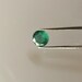 Natural zambian round cut emerald ,1.64ct,6.5mm+