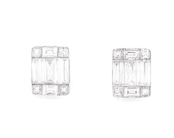 Natural Diamond Earrings, 18KT Gold Earrings, Simple Diamond Earrings, gift for her, Men's Diamond Earrings, Minimalistic Diamond Earrings