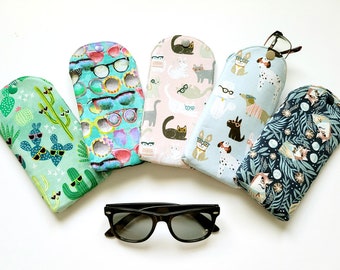 Sunglasses Case - Eyeglasses Case - Soft Case for Eyeglasses/Sunglasses