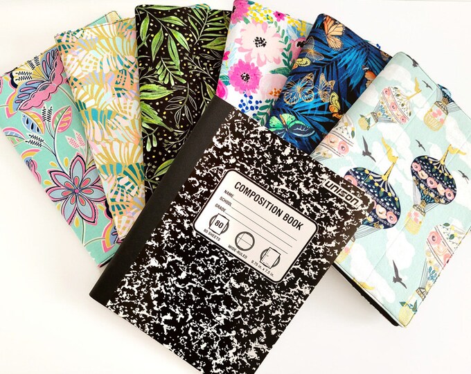 Composition Notebook Cover Fabric Notebook Cover Journal Etsy