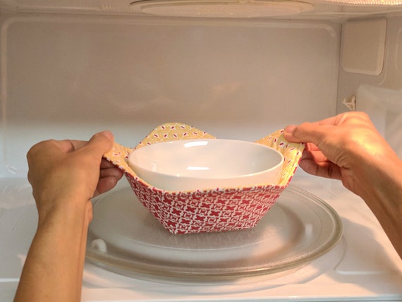 Microwave Bowl Cozy Microwave Bowl Holder Reversible Bowl Cozy 