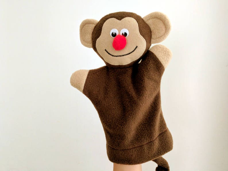 Hand Puppets Animal Puppets Soft Toys Etsy