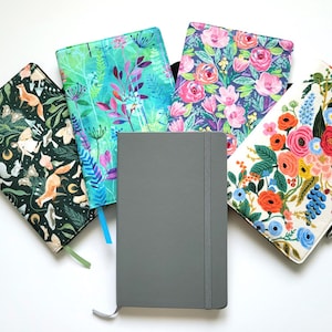 Moleskine Notebook Cover – Moleskine Journal Cover -Fabric Notebook Cover - Journal Cover