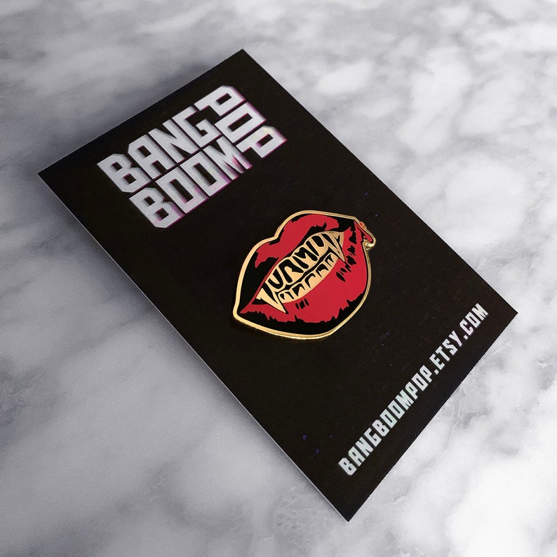Vamp Hard Enamel Pin