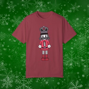 Pastel Goth Creepy and Cute Nutcracker T-shirt, Soft Grunge Graphic Top, Emo Alternative Shirt