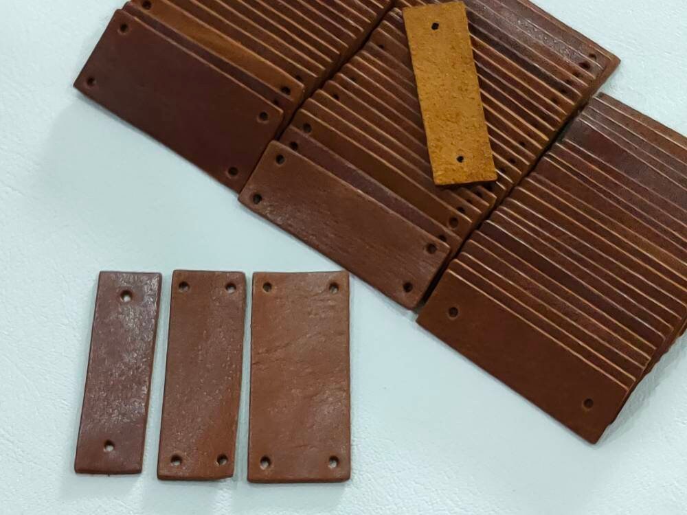 Blank Leather Tags with Hole for Handmade Items Leather Etsy