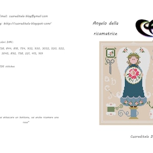 Angel of the embroiderer