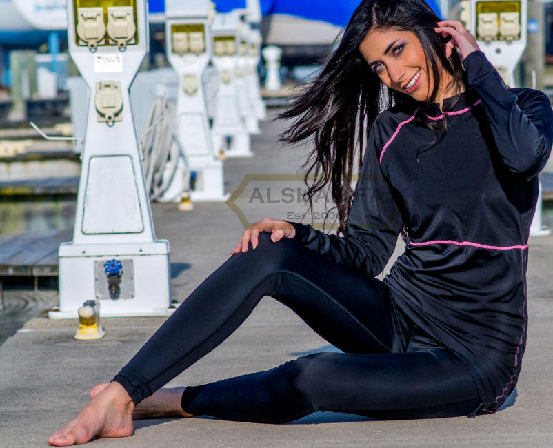 Full Cover Modest Swim Top | Resort Collection by Alsharifa | Premium Quality Swimsuit