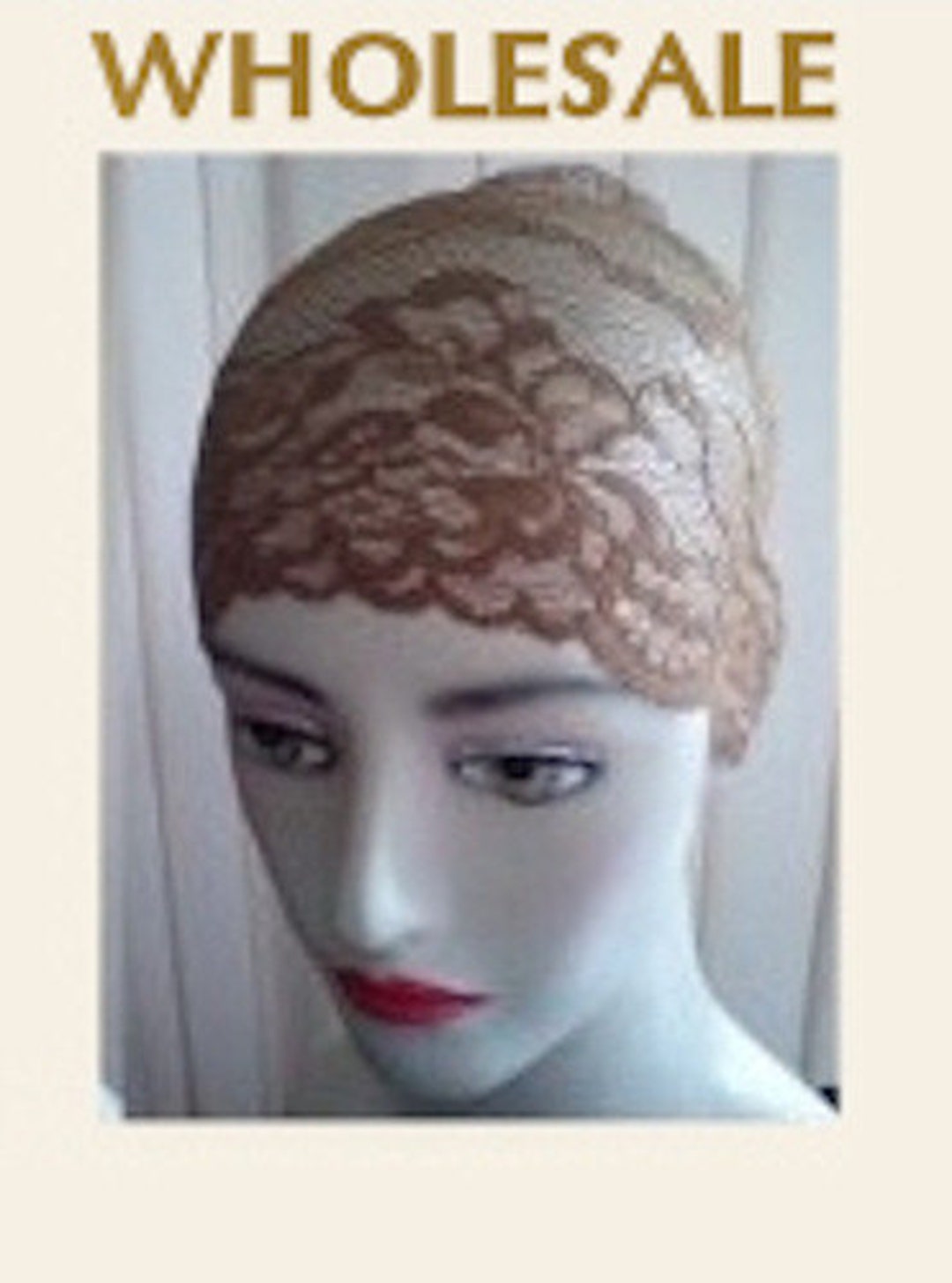 Basic Lace Headband | Elastic Stretchy Lace Headband | Lace Head Caps ...