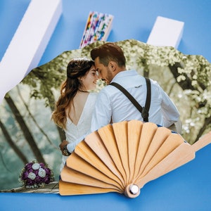 Custom Picture Gift, Personalized Fans, Custom Fans, Custom Hand Fan, Personalized Hand Fans, Personalized Fan, Custom Wedding Fan