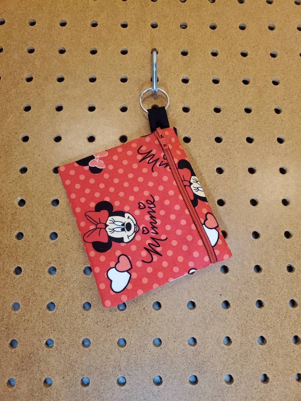 Minnie Mouse zippered coin purse Etsy