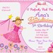 Pinkalicious Birthday Invitation | Etsy