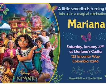 Encanto Birthday Invitation