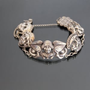 Antique JOSEF SMEJDA Trondheim Bracelet. 800 Silver. Norway 830 Jewelry