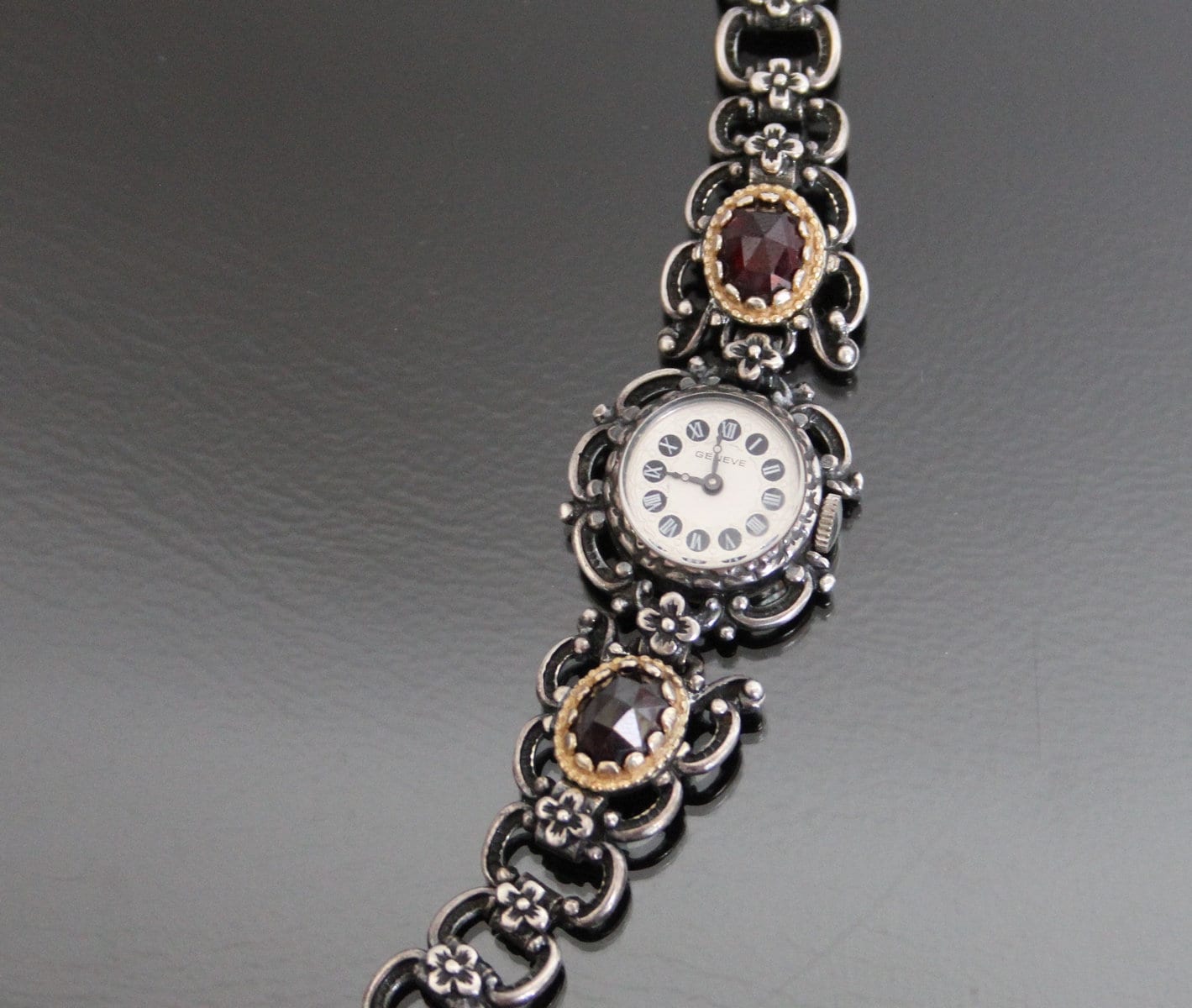 Luxus Edelstein Cut Blume Spiegel Frauen Uhren Magnet Mesh Band Strass  Quarz Armbanduhr Weibliche Diamant Uhr zegarek damsk