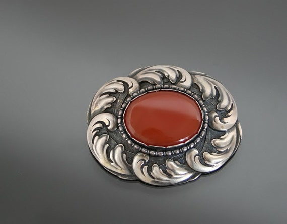 MARTIN MAYER Jugendstil Enorme Broche. 800. de Etsy España