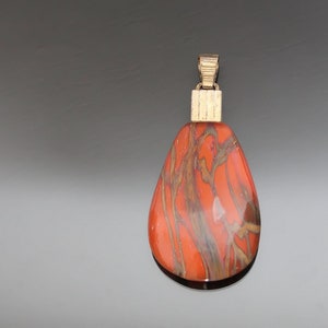 WMF IKORA vetro iconico Art Deco Ciondolo Vintage. Raro e da collezione.