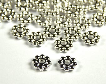 Shiny Copper 4x1mm Daisy Beaded Rondelle Beads 50 Grams Approximately 500