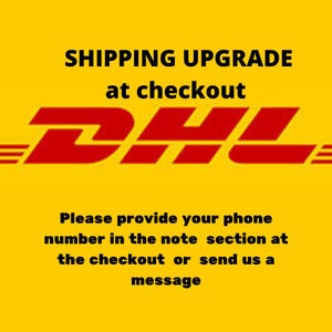 Verzendupgrade 3 van GRATIS standaardverzending naar DHL Economy of DHL Express
