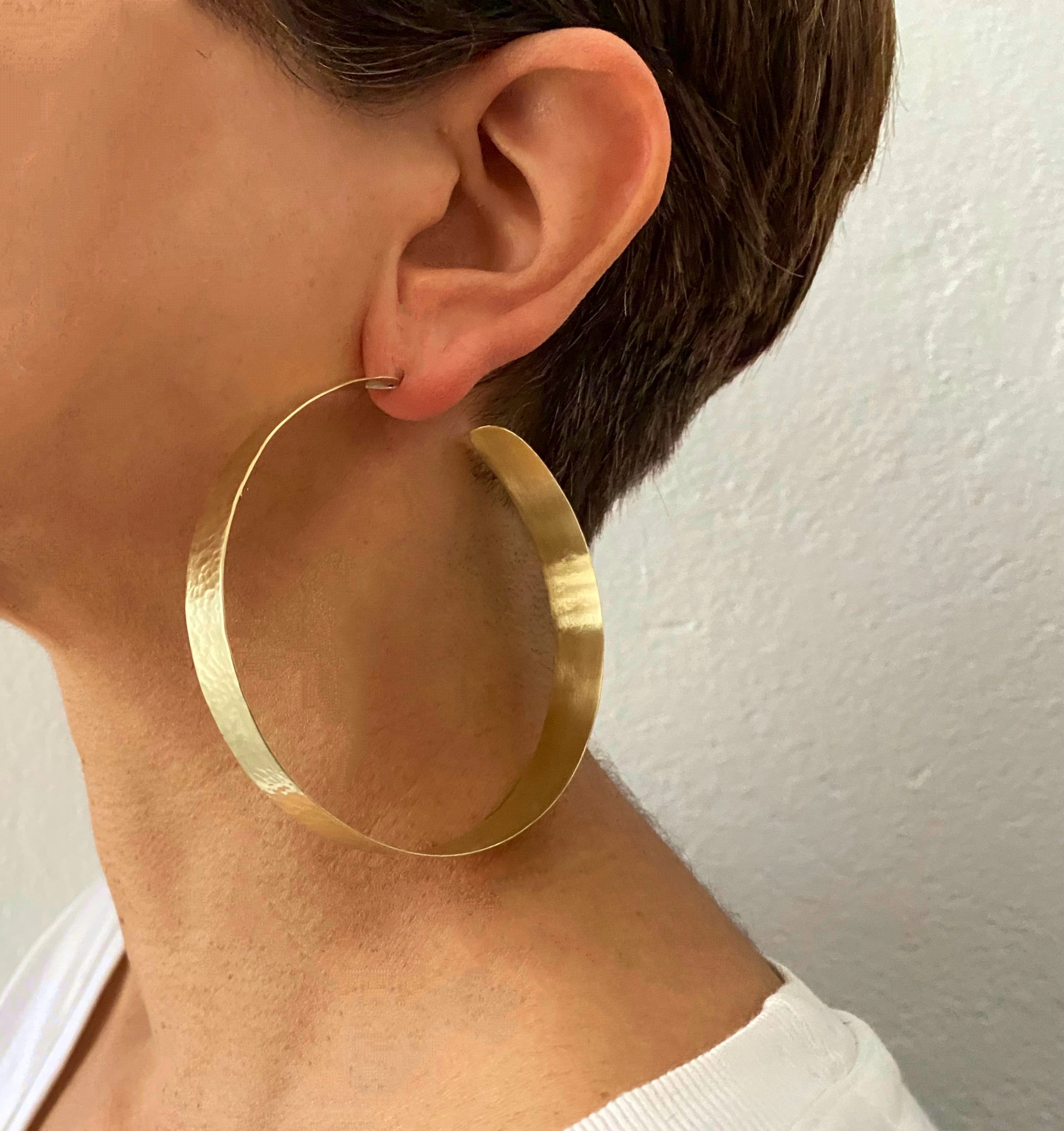 Vintage Hoop Earrings Women | Accessories Girls Earrings | Large Neon Hoop  Earrings - Hoop Earrings - Aliexpress