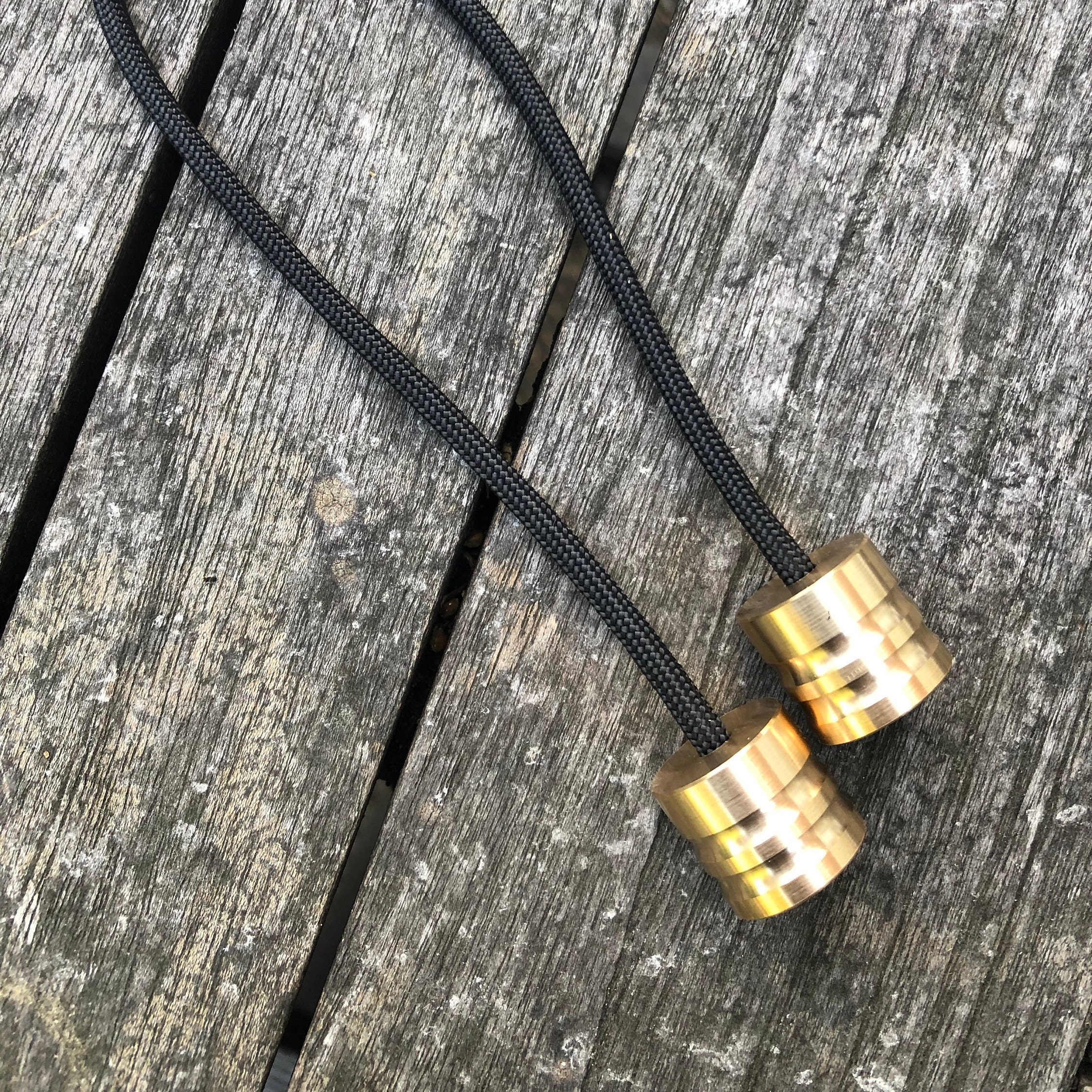 Begleri Beads Solid Brass Handmade Fidget Skill Toy Medium Heavy Weight  Ideal for Stress Relief 