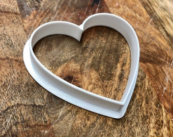 Heart shaped cookie cutter - great for cookies, clay, salt dough or fondant icing