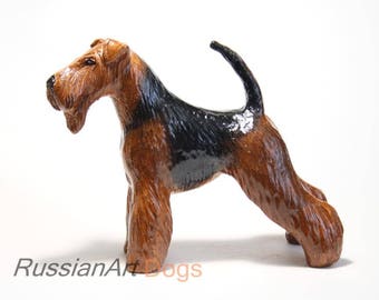 World of Dogs Airedale Terrier Figurine 2.5/" Resin #4953
