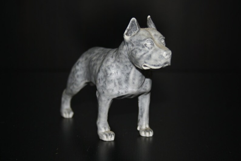 staffordshire bull terrier garden statues