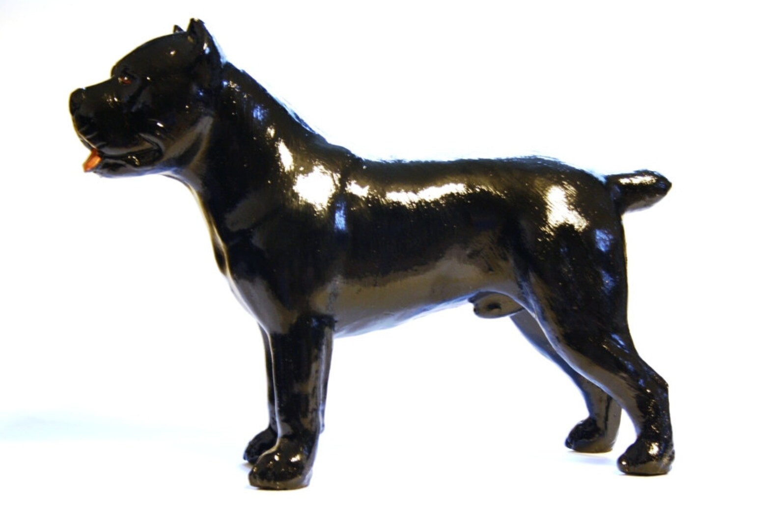 Cane Corso statue figurine handmade of ceramic statuette Etsy