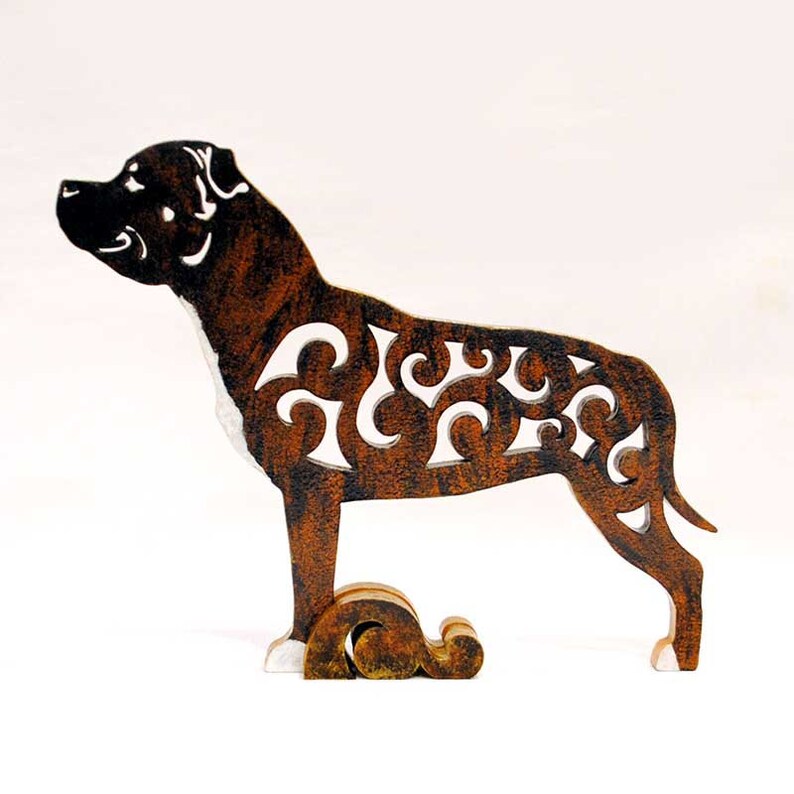 staffordshire bull terrier garden statues