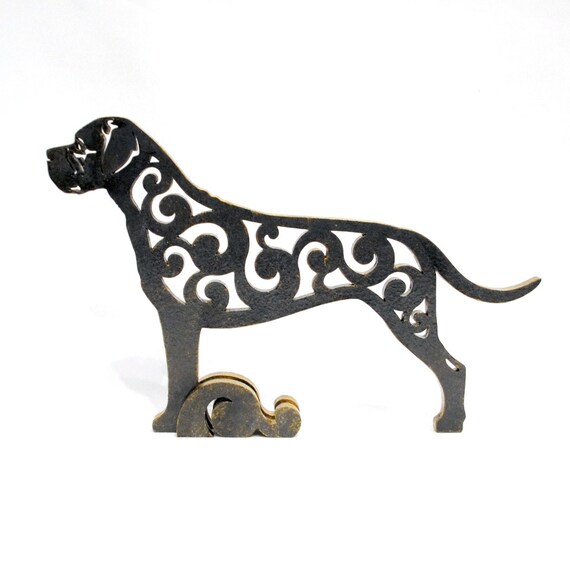 cane corso figurine