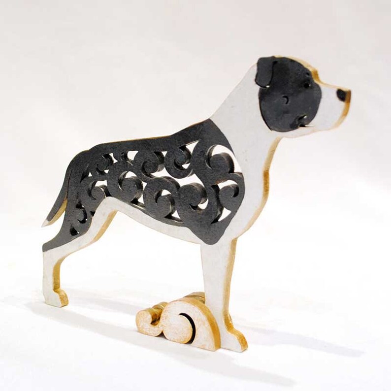 staffordshire bull terrier sculpture