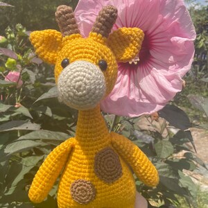 Gehäkelte Giraffe