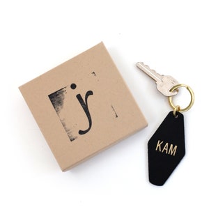 Personalized Leather Keychain Leather Key Holder Leather Key Fob Leather Key Chain Keyring Personalized Gift Cute Keychain image 7