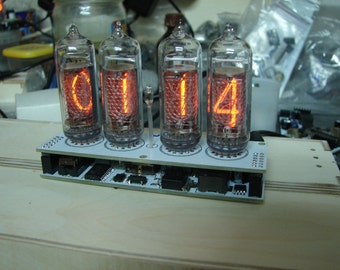 Assembled Nixie tube IN-14 clock kit 2.3