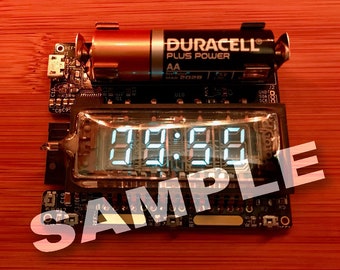 VFD tube handwatch. PCB with IVL2-7/5 Indicator