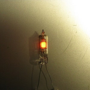 IN-3 Nixie Tube Dot for clock with in-18 in-14 in-16 and other NOS Neon Bulb