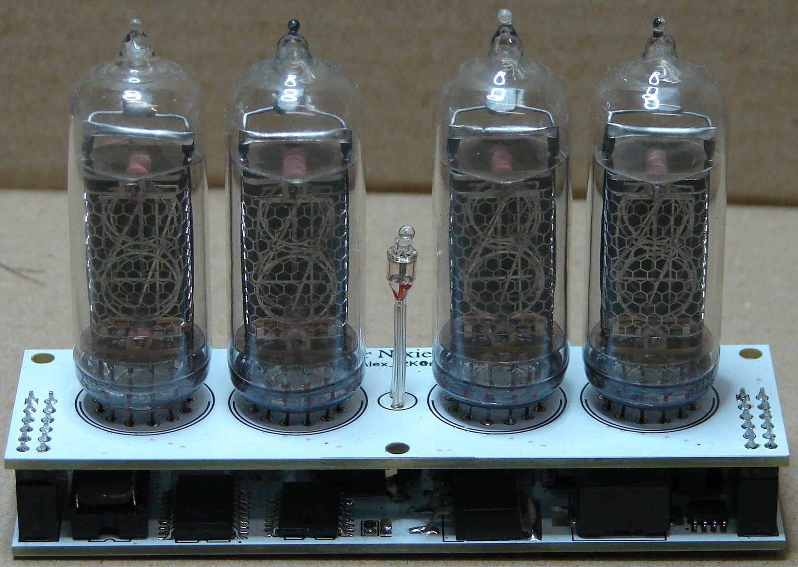 Assembled Nixie Tube IN14 Clock Kit 2.3 Etsy