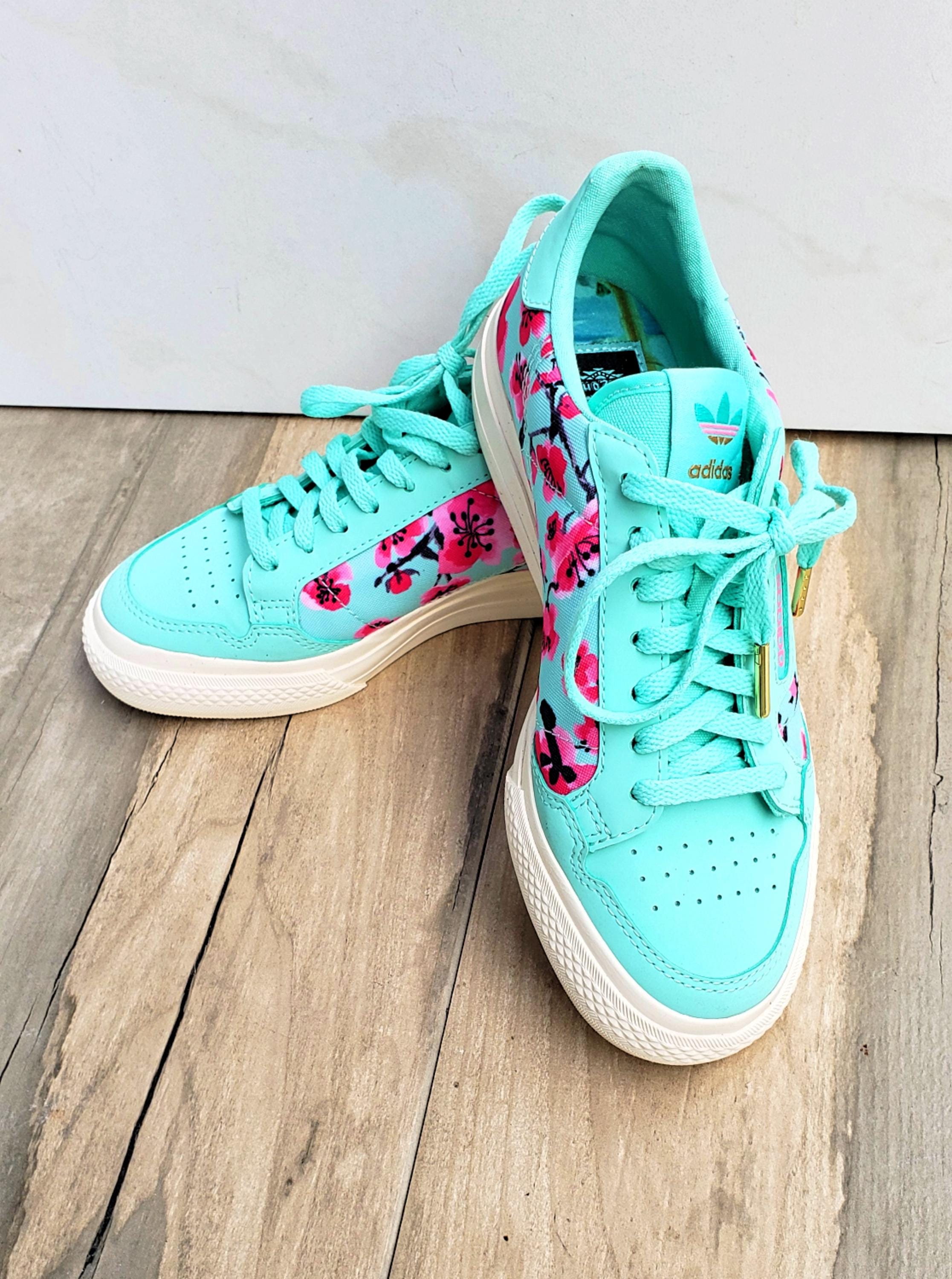 Adidas Arizona Ice Tea Canvas Sneakers/continental Vulc Silhouette