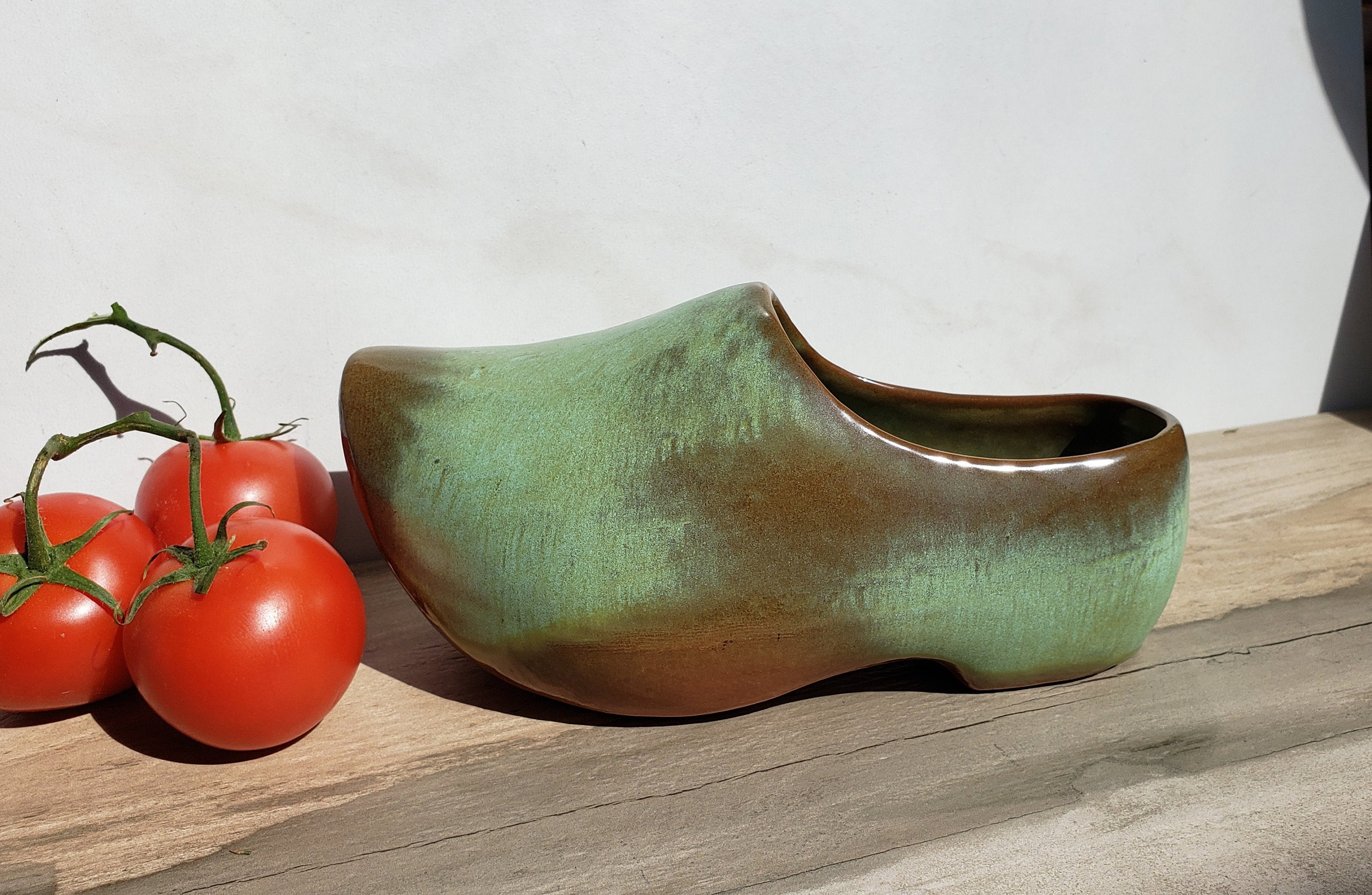 Vintage Frankoma Dutch Shoe Planter 913/Prairie Etsy