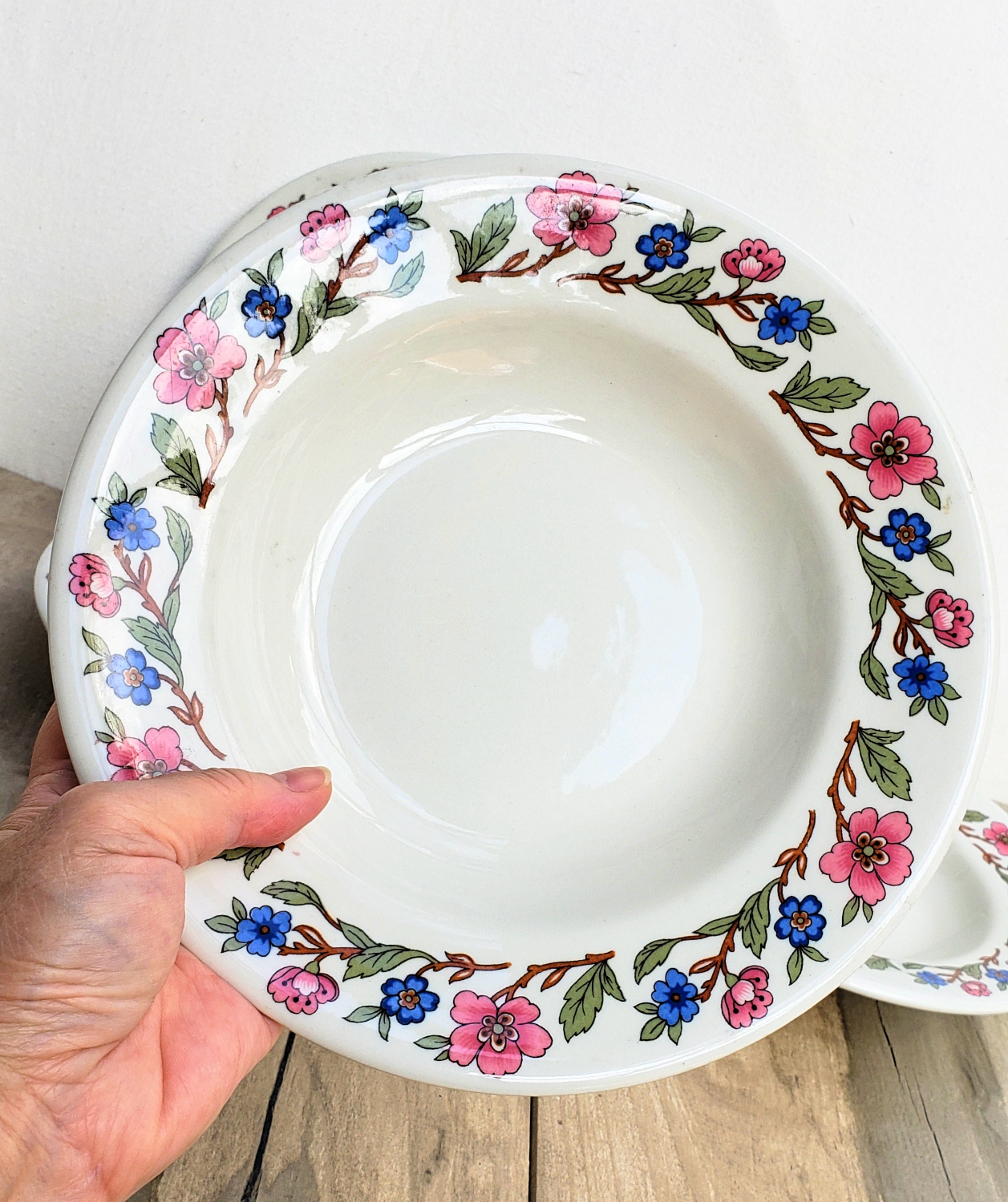 Vintage Set/4 Pc Sterling China 9