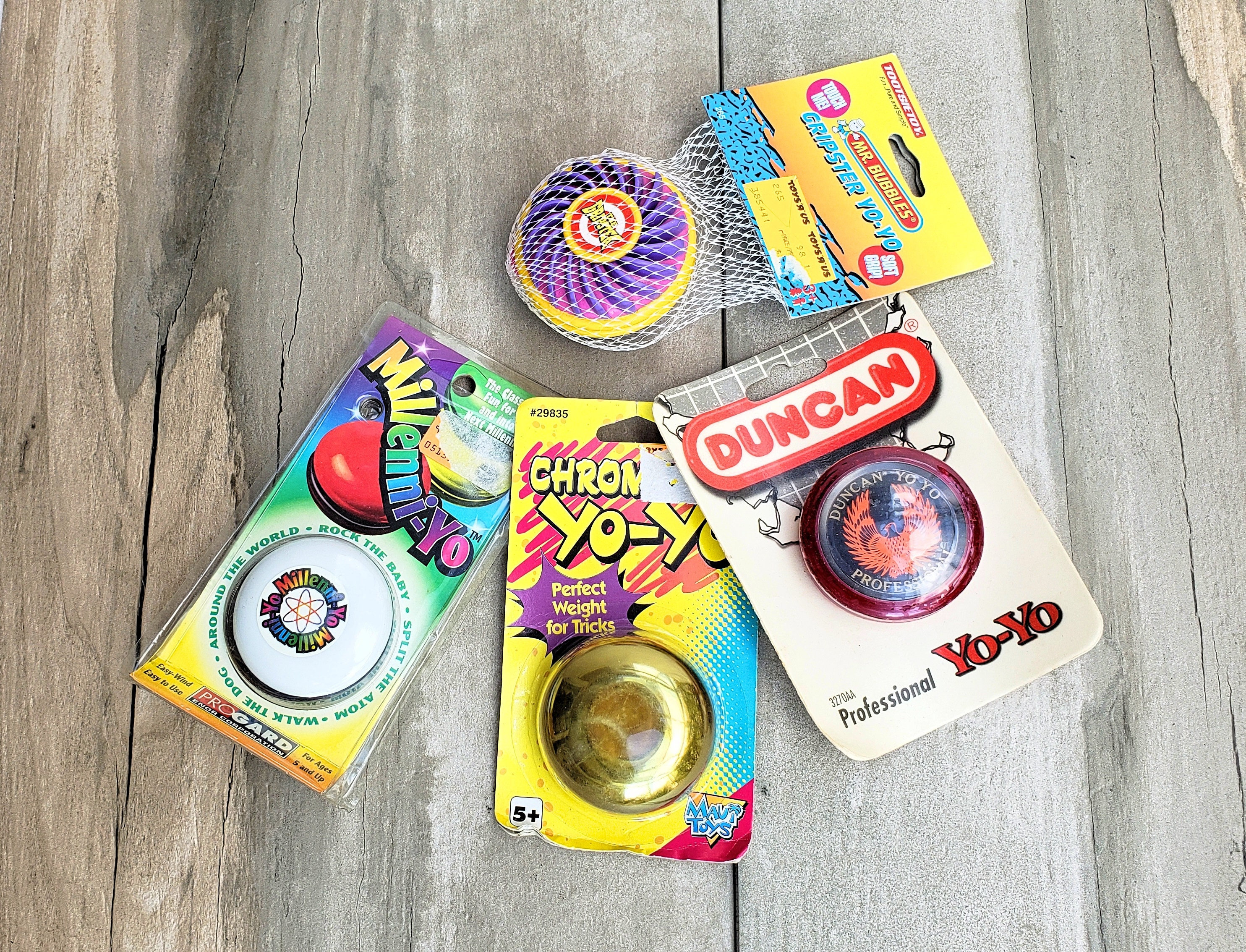 Set/4 YO-YO Collection/duncan Professional Yo-yo/made in Usa