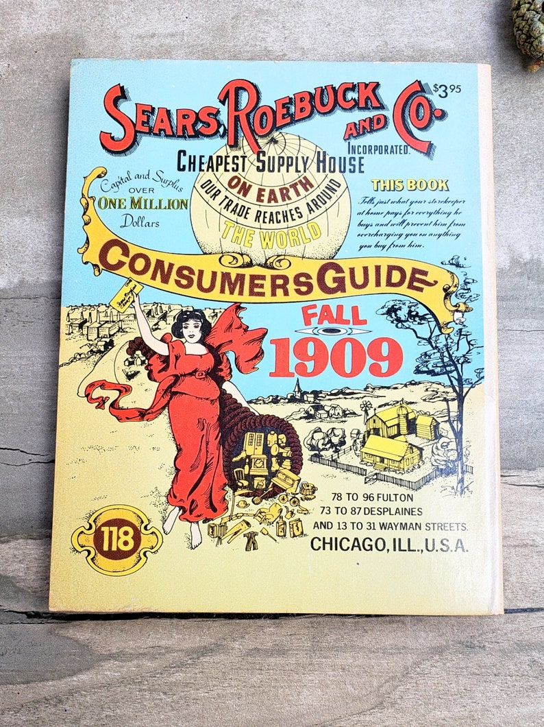 Sears Roebuck and Co. 1909 Fall Catalogreissue 1979/soft Coverventura