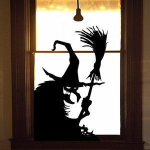 Wicked Witch #11, Wall or Window Decal : Halloween