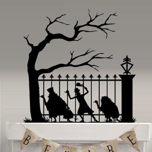 Hitchhiking Ghost  #1, Halloween ~ Wall or Window Decal