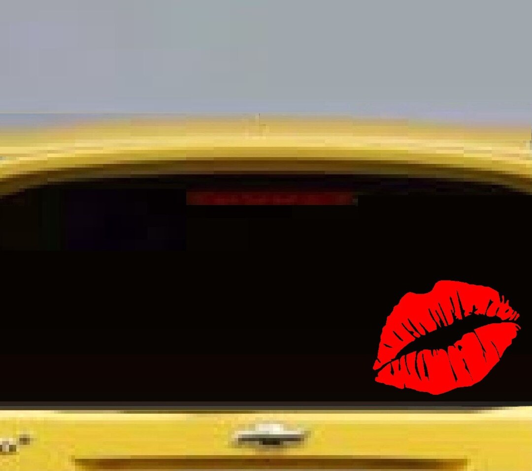 Rolling Stones Lips And Tongue Vinyl Decal – Custom Size & Color, Waterproof For Car Window Wall Laptop