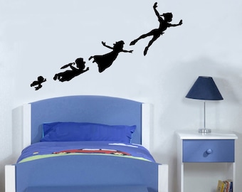 Silouette Characters ~ Peter Pan theme, Wall Decal