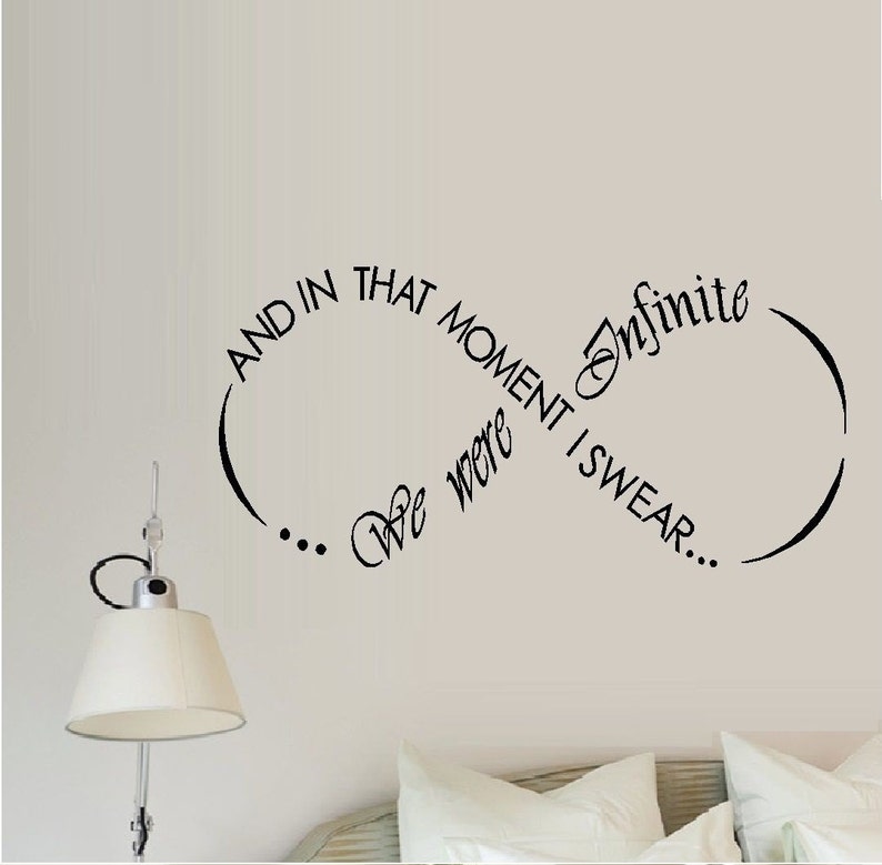 And In That Moment.. Words /& Phrases Wall Decals
